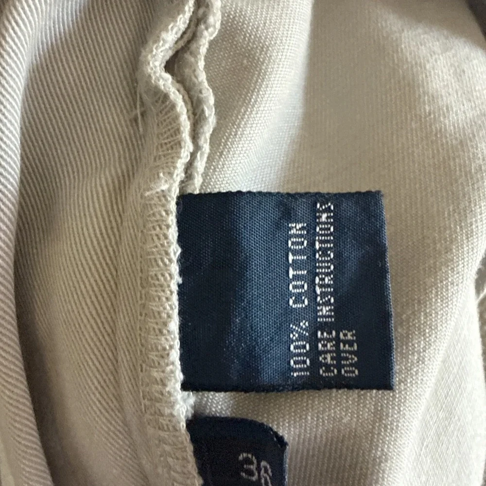 Polo Ralph Lauren Prospect Chino Shorts Men's Khaki Flat Front Cotton Size 36